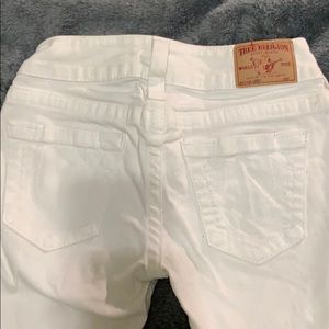 White True Religion Jeans
